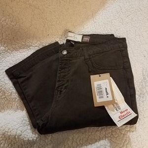Brown Plus Women's Jeans Size 56 Straight Leg NWT